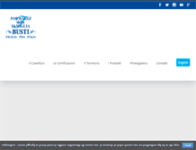 Tablet Screenshot of caseificiobusti.it